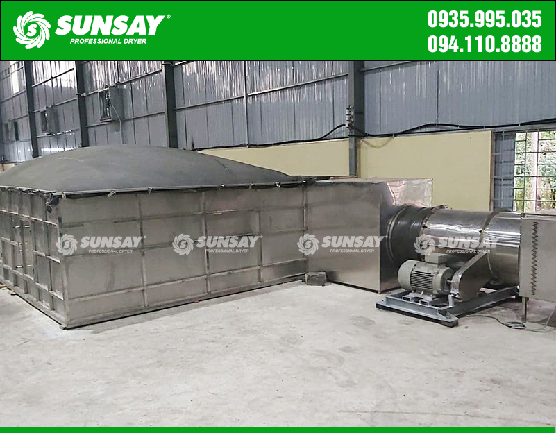 Cheap and preferential horizontal dryer