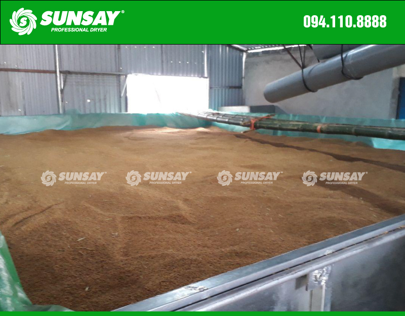 Fast and efficient agricultural drying machine