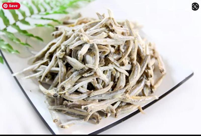 Processing method of dried anchovies with high quality by SUNSAY . dryer