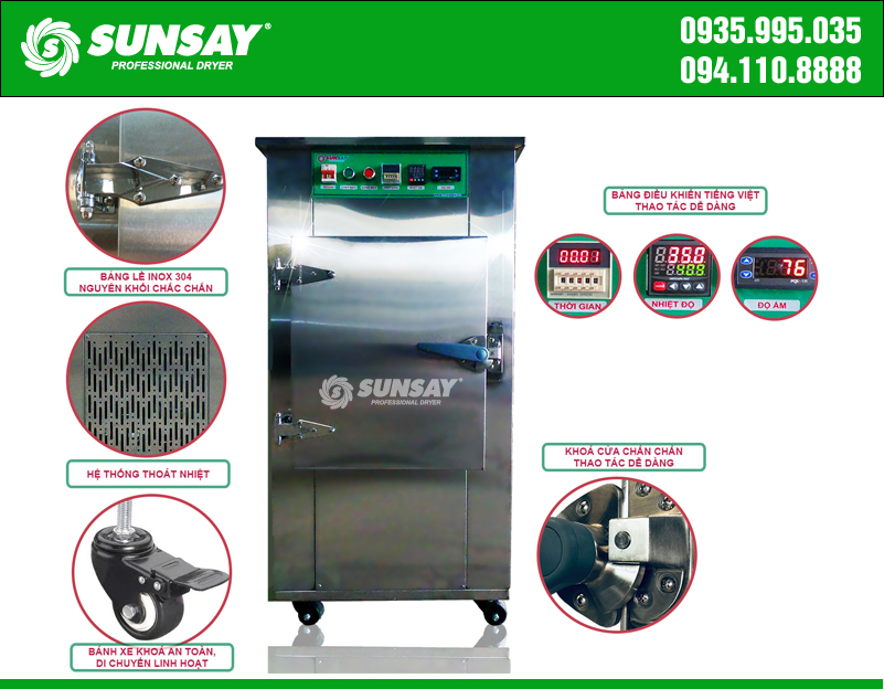 SUNSAY specializes in prestigious and high-quality dryers
