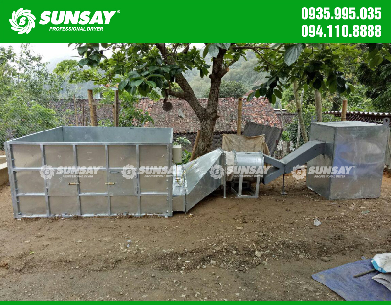 supply 4-ton horizontal beam dryer in Bac Can