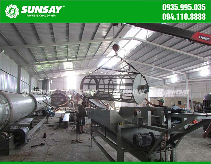 SUNSAY installs fertilizer factory