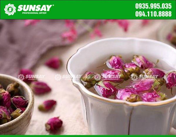Freeze-dried peony tea