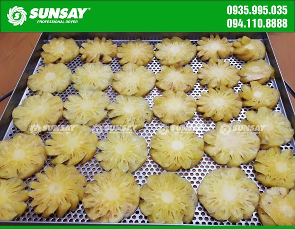 Fresh pineapple is a favorite fruit