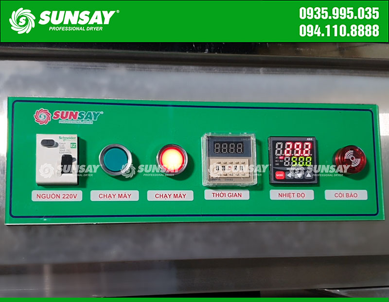 SUNSAY control buttons