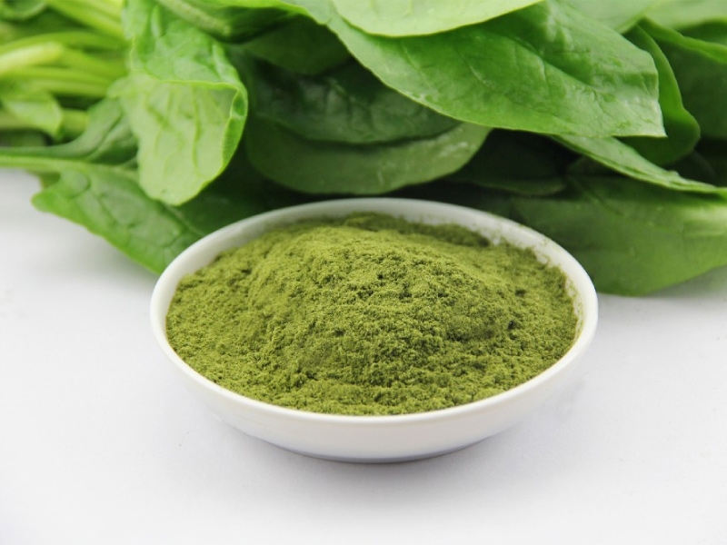 freeze-dried spinach