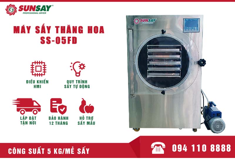 Yogurt freeze-dried by sublimation dryer 10kg/1 batch