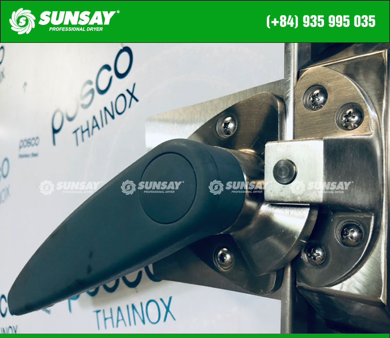 2-layer handle door lock