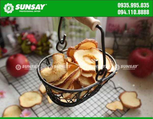 Delicious, nutritious dried apples