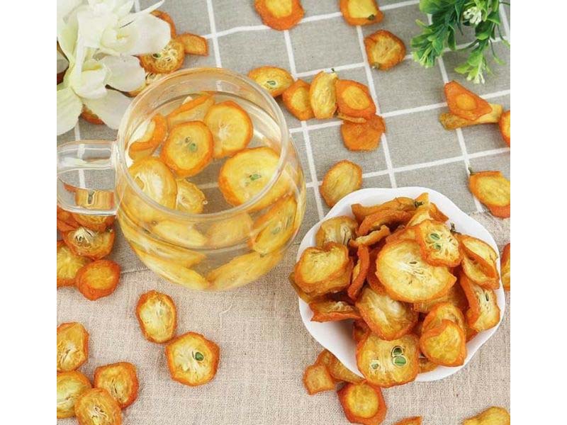 Freeze-dried kumquats can do detox