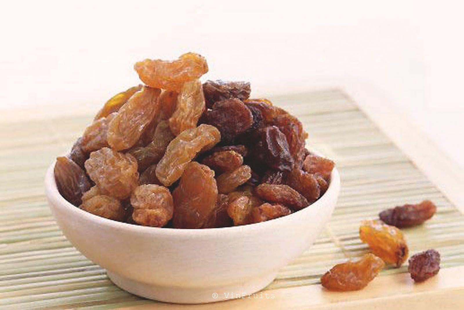 Dried grapes are very popular