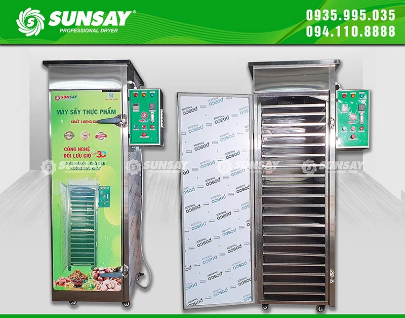 SUNSAY food dryer for excellent drying quality