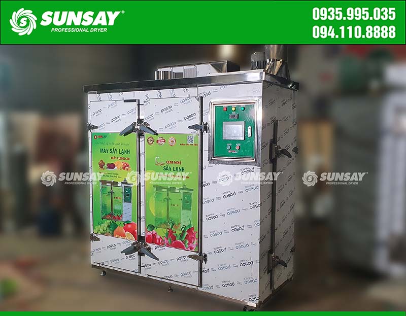 SUNSAY dryers are diverse in capacity