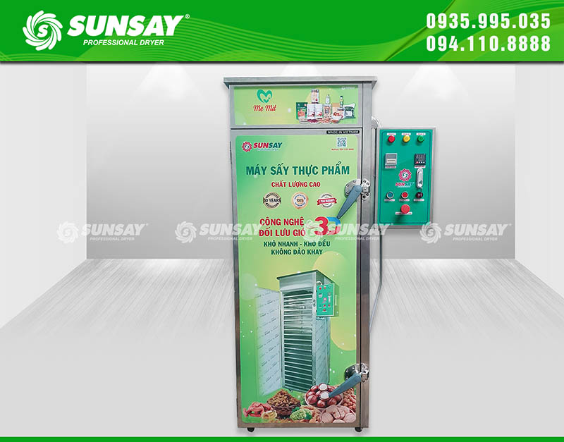 SUNSAY dried fruit dryer - Efficiently dries food