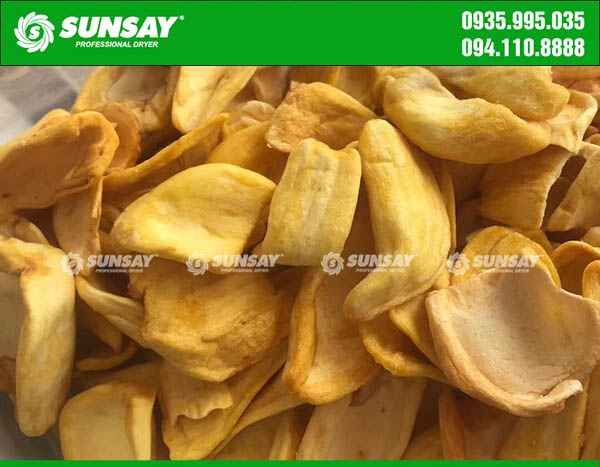 Freeze-dried jackfruit is delicious and rich in flavor with freeze-drying technology
