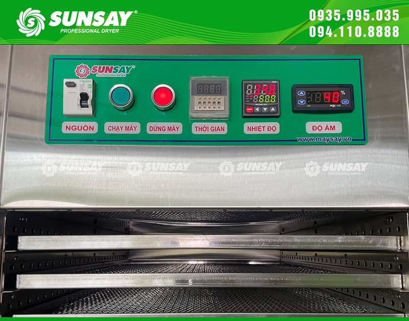 The control panel is easy to use for new customers