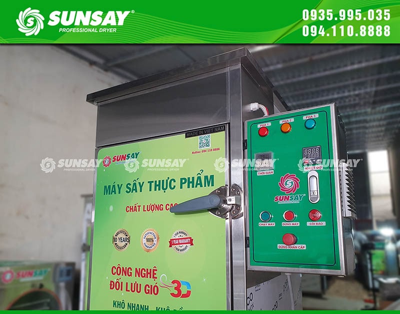 SUNSAY heat dryers have many capacities for customers to choose from