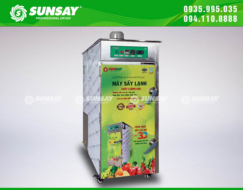 12 tray cold dryer