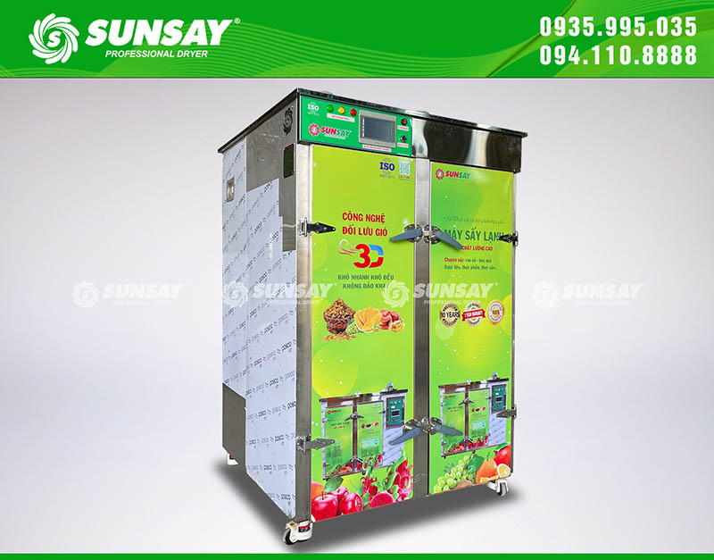 40 tray freeze dryer has beautiful design, dries fruits and food effectively, and has high drying capacity.