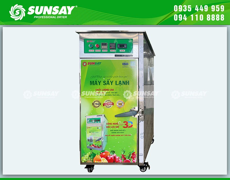 SUNSAY mini freeze dryer is suitable for families or small businesses.